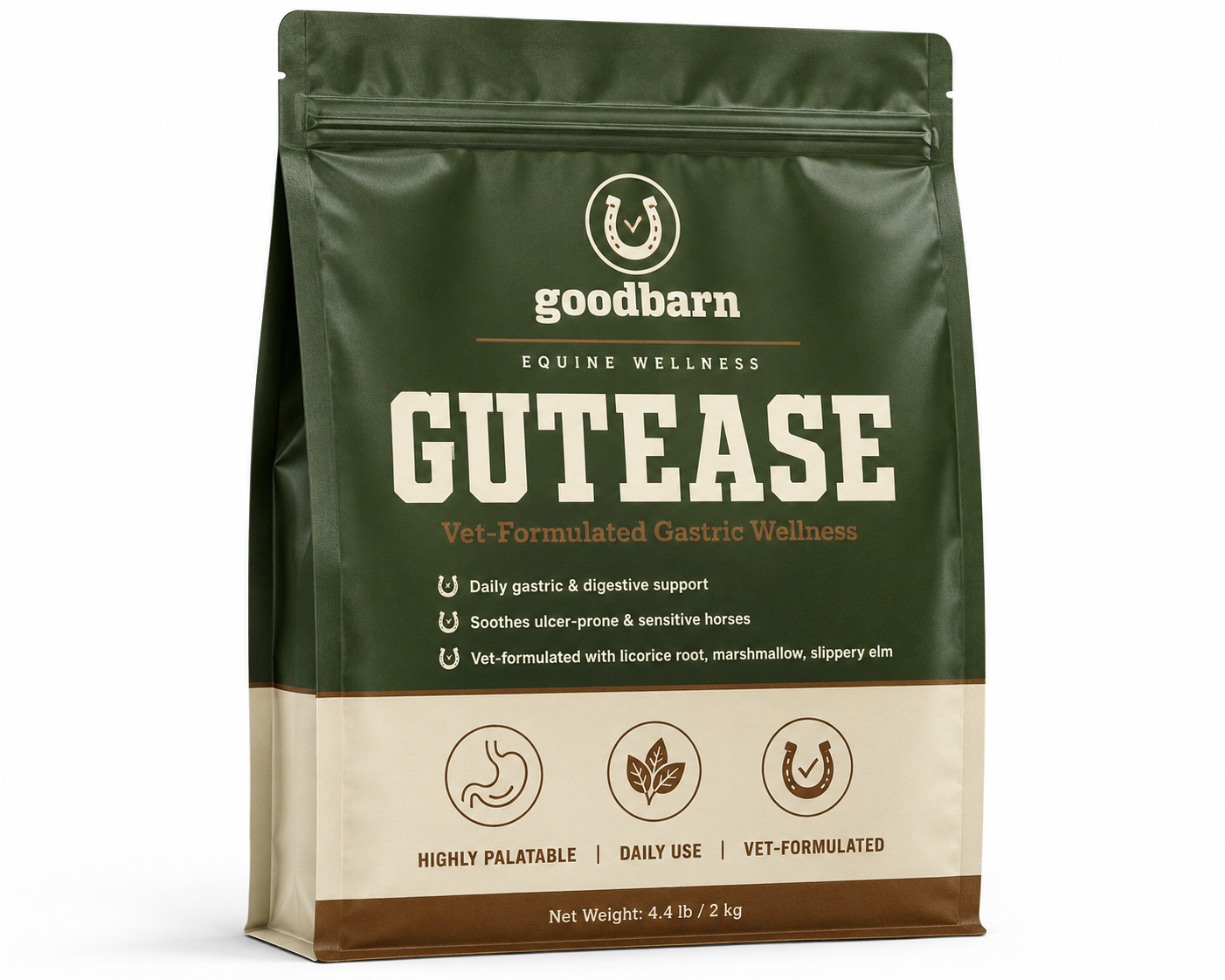 GutEase — Daily Horse Gut & Ulcer Support Supplement