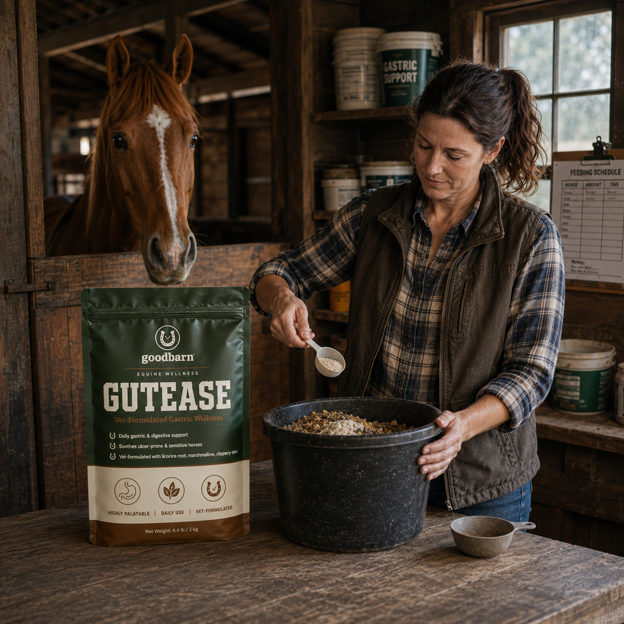 GutEase — Daily Horse Gut & Ulcer Support Supplement