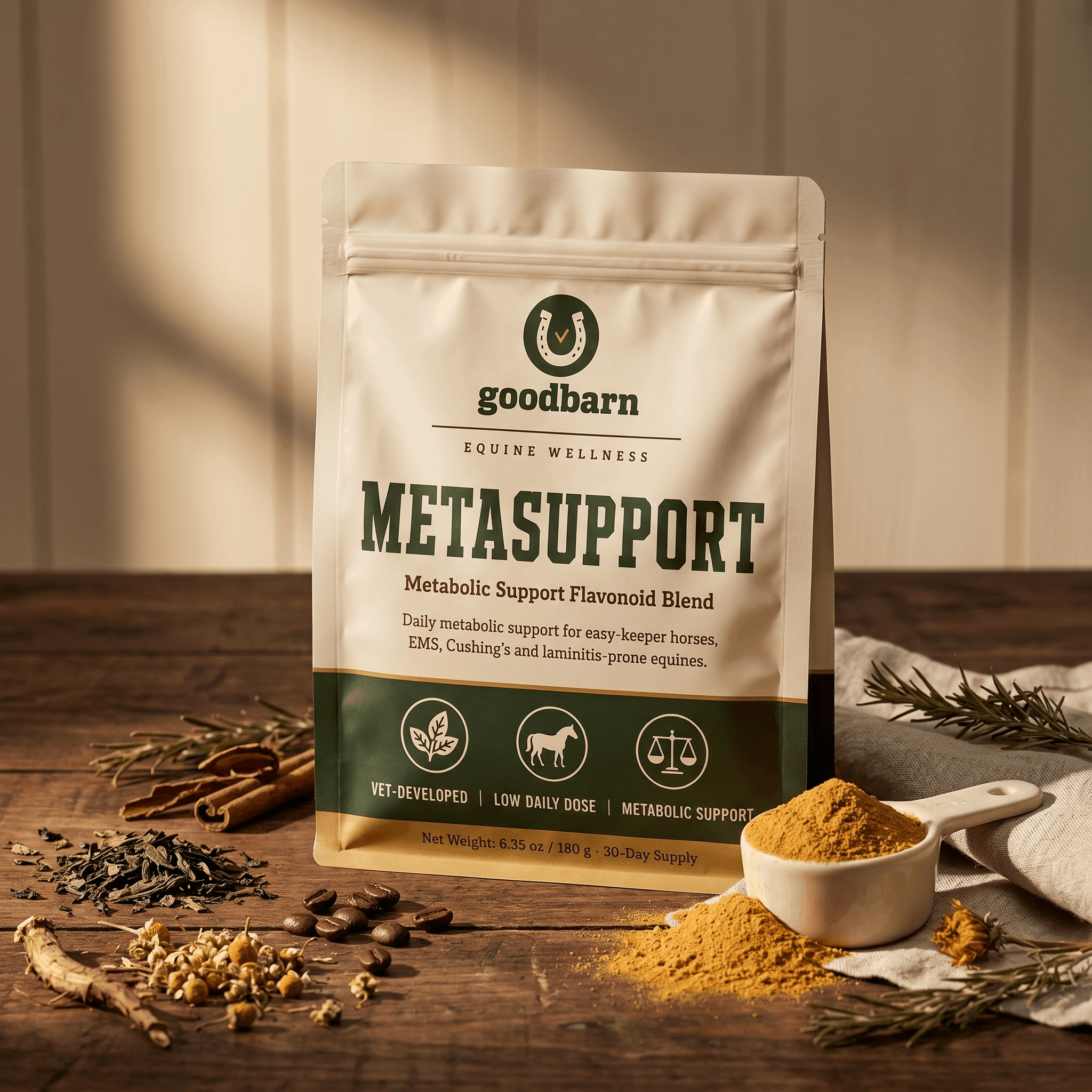 MetaSupport daily flavonoid blend for metabolic horses